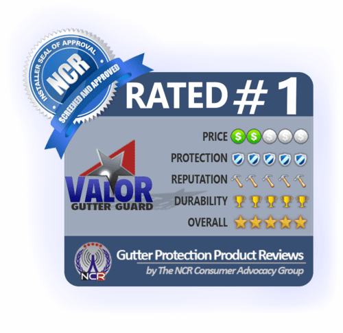 Valor Gutter Guard Rated #1